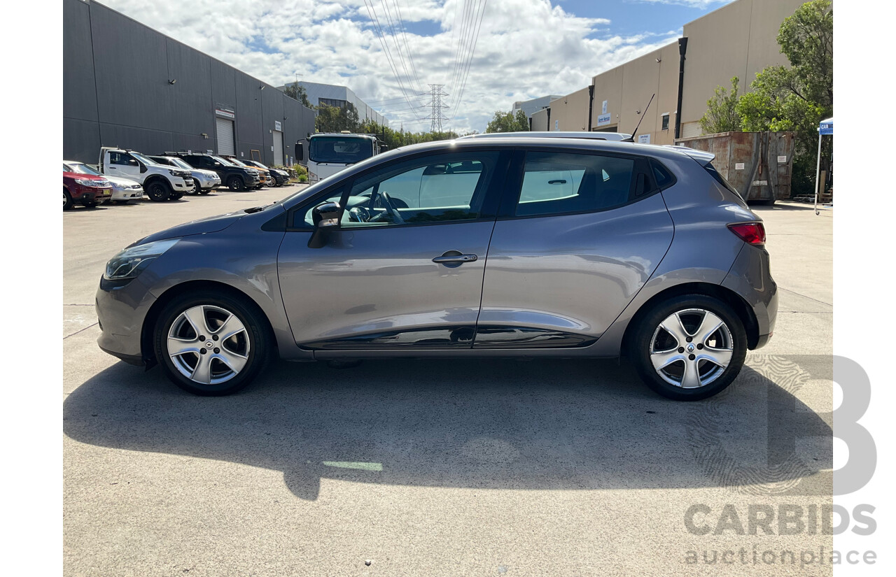 5/2014 Renault Clio Expression X98 5d Hatchback Grey 1.2L