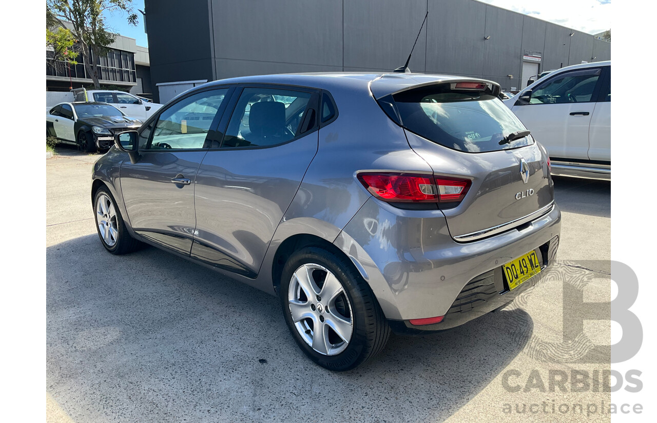 5/2014 Renault Clio Expression X98 5d Hatchback Grey 1.2L