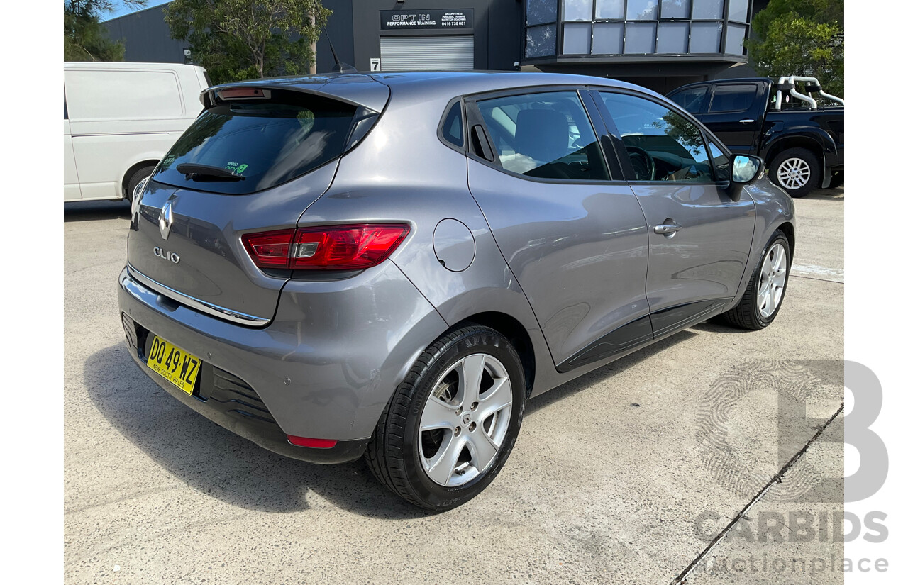 5/2014 Renault Clio Expression X98 5d Hatchback Grey 1.2L