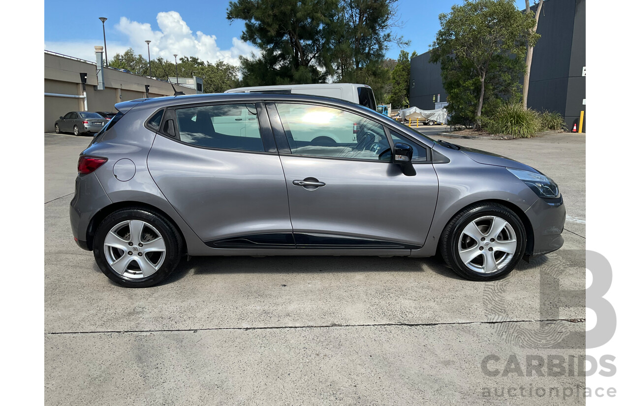5/2014 Renault Clio Expression X98 5d Hatchback Grey 1.2L