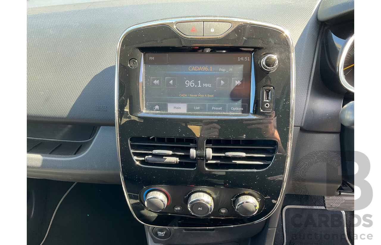 5/2014 Renault Clio Expression X98 5d Hatchback Grey 1.2L