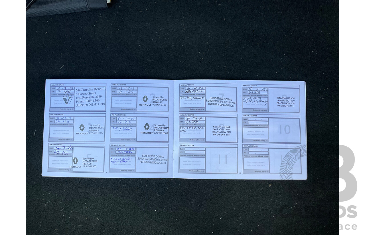 5/2014 Renault Clio Expression X98 5d Hatchback Grey 1.2L