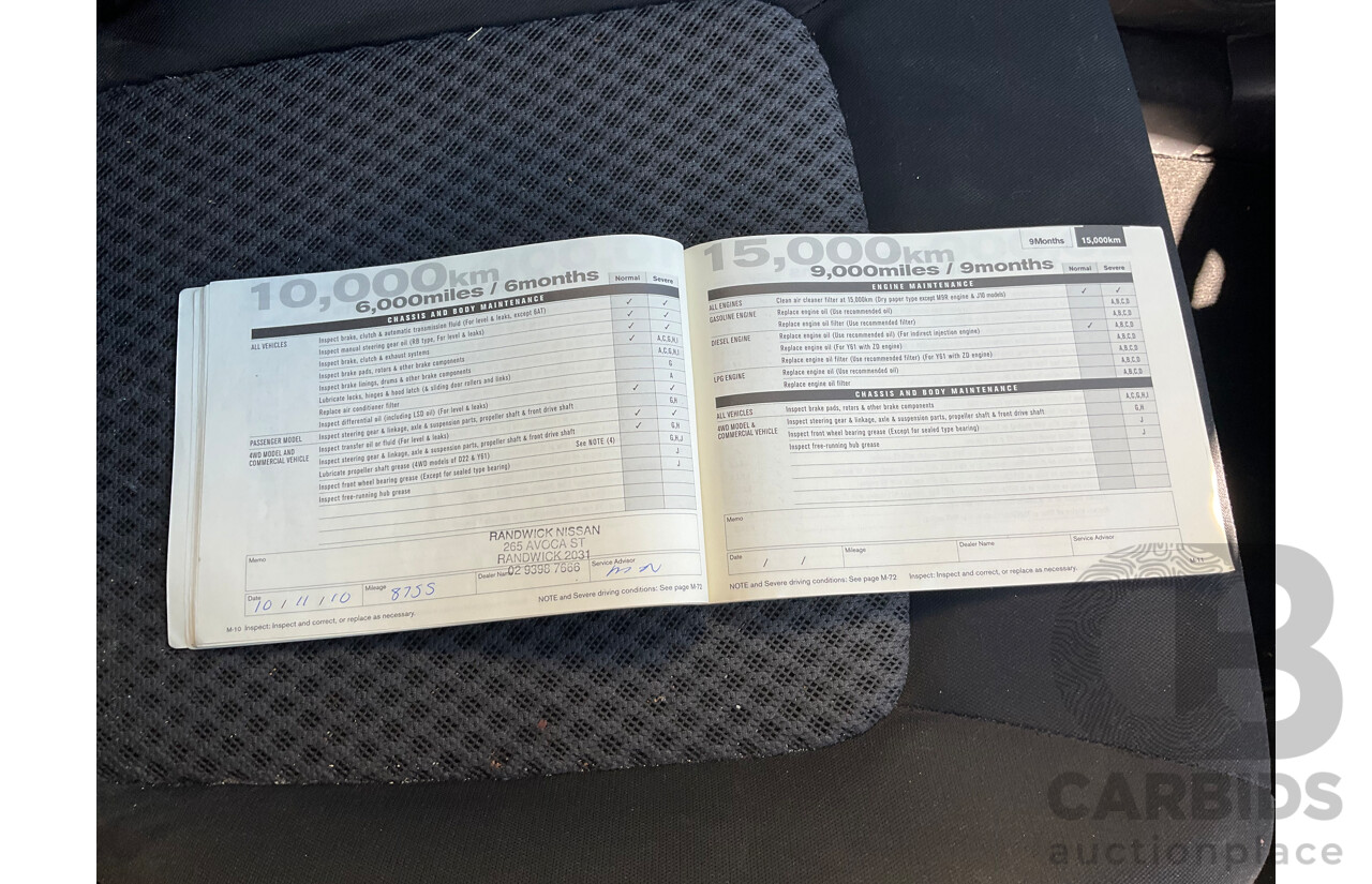 3/2010 Nissan X-Trail ST (4x4) T31 MY10 4d Wagon Grey 2.5L