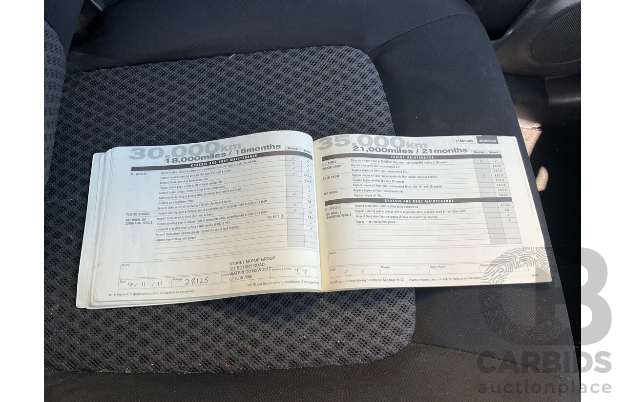 3/2010 Nissan X-Trail ST (4x4) T31 MY10 4d Wagon Grey 2.5L