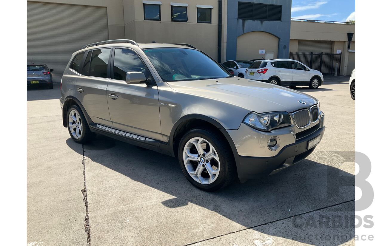 6/2007 BMW X3 3.0si E83 MY07 Automatic Steptronic 4d Wagon Platinum Bronze Metallic 3.0L