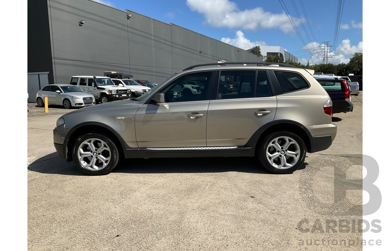 6/2007 BMW X3 3.0si E83 MY07 Automatic Steptronic 4d Wagon Platinum Bronze Metallic 3.0L