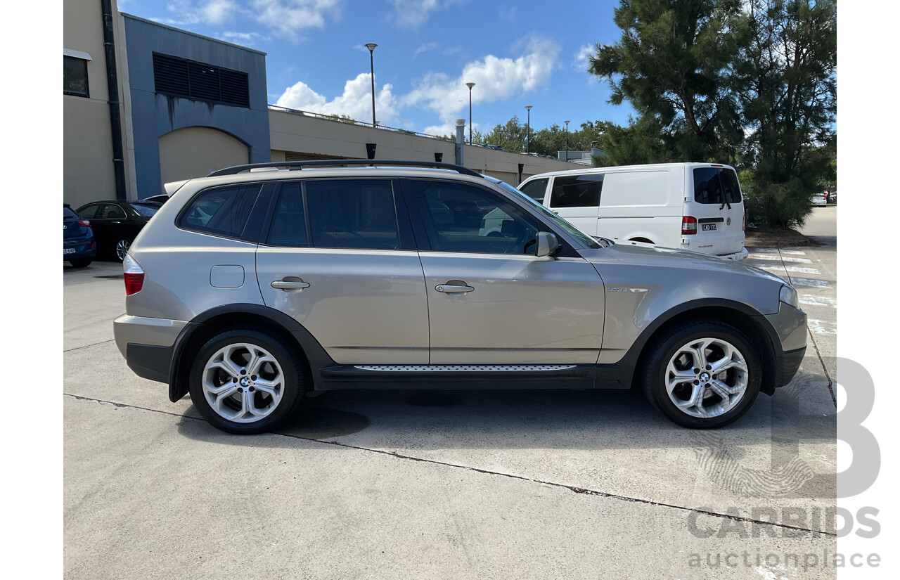 6/2007 BMW X3 3.0si E83 MY07 Automatic Steptronic 4d Wagon Platinum Bronze Metallic 3.0L