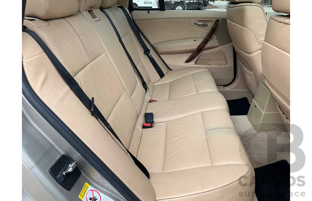 6/2007 BMW X3 3.0si E83 MY07 Automatic Steptronic 4d Wagon Platinum Bronze Metallic 3.0L