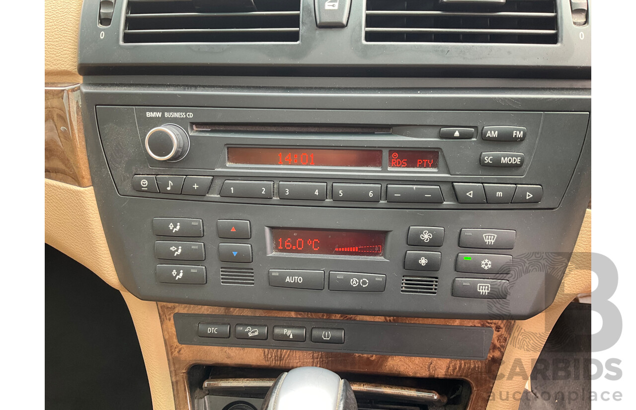 6/2007 BMW X3 3.0si E83 MY07 Automatic Steptronic 4d Wagon Platinum Bronze Metallic 3.0L