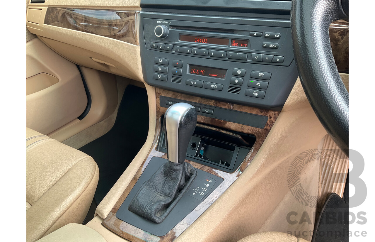 6/2007 BMW X3 3.0si E83 MY07 Automatic Steptronic 4d Wagon Platinum Bronze Metallic 3.0L