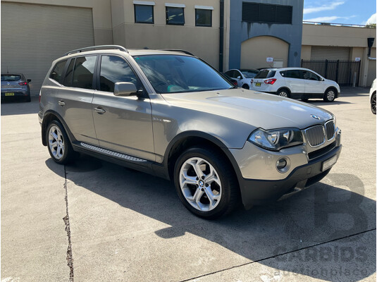 6/2007 BMW X3 3.0si E83 MY07 Automatic Steptronic 4d Wagon Platinum Bronze Metallic 3.0L