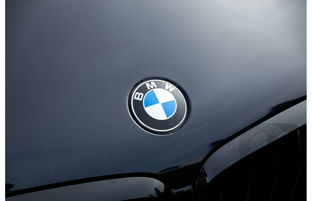 02/2021 Bmw X5 M50i (AWD) G05 MY21 4d Wagon Carbon Black Metallic Twin Turbo V8 4.4L