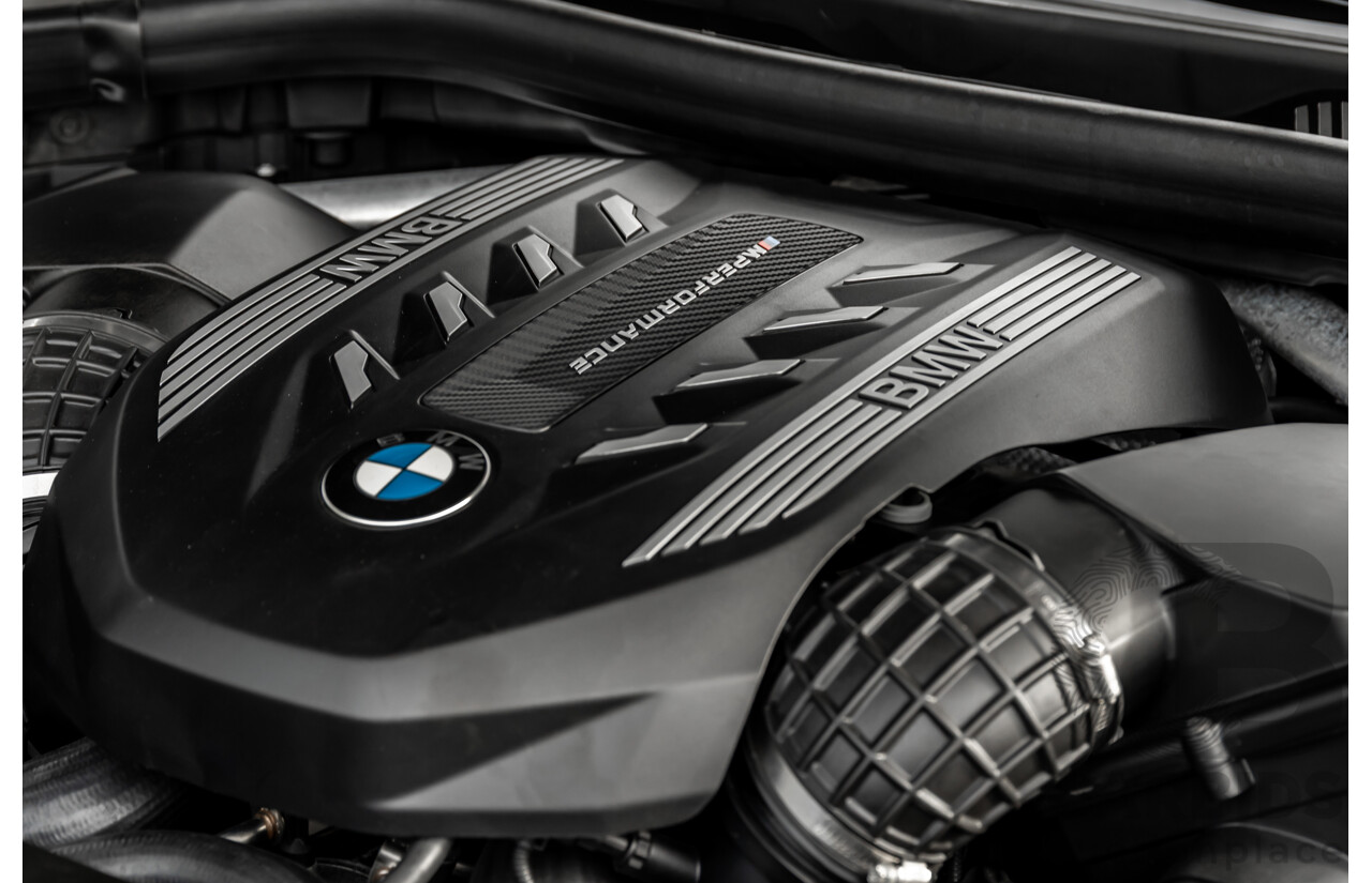 02/2021 Bmw X5 M50i (AWD) G05 MY21 4d Wagon Carbon Black Metallic Twin Turbo V8 4.4L