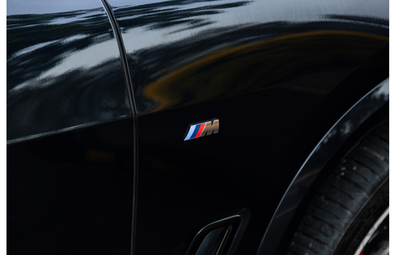 02/2021 Bmw X5 M50i (AWD) G05 MY21 4d Wagon Carbon Black Metallic Twin Turbo V8 4.4L