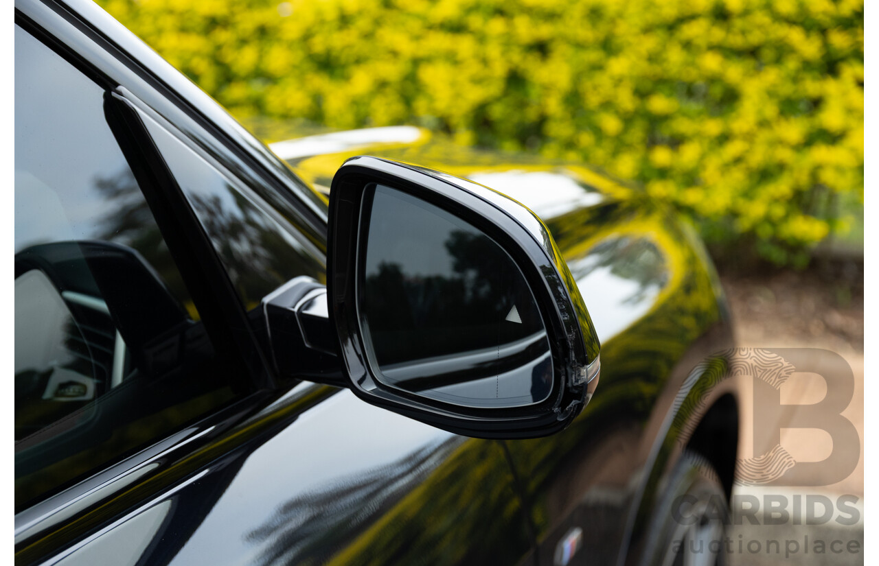 02/2021 Bmw X5 M50i (AWD) G05 MY21 4d Wagon Carbon Black Metallic Twin Turbo V8 4.4L