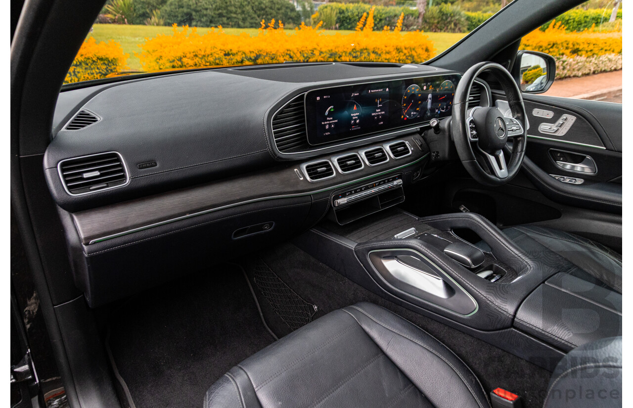 12/2019 Mercedes Benz GLE400d 4Matic (AWD) V167 MY20 4d Wagon Obsidian Black Metallic Twin Turbo Diesel V6 2.9L - 7 Seater