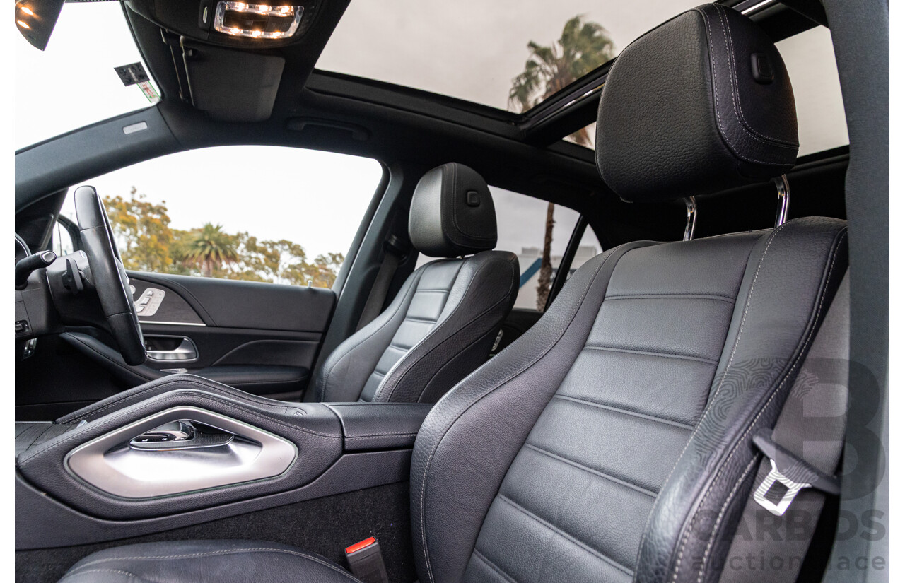 12/2019 Mercedes Benz GLE400d 4Matic (AWD) V167 MY20 4d Wagon Obsidian Black Metallic Twin Turbo Diesel V6 2.9L - 7 Seater