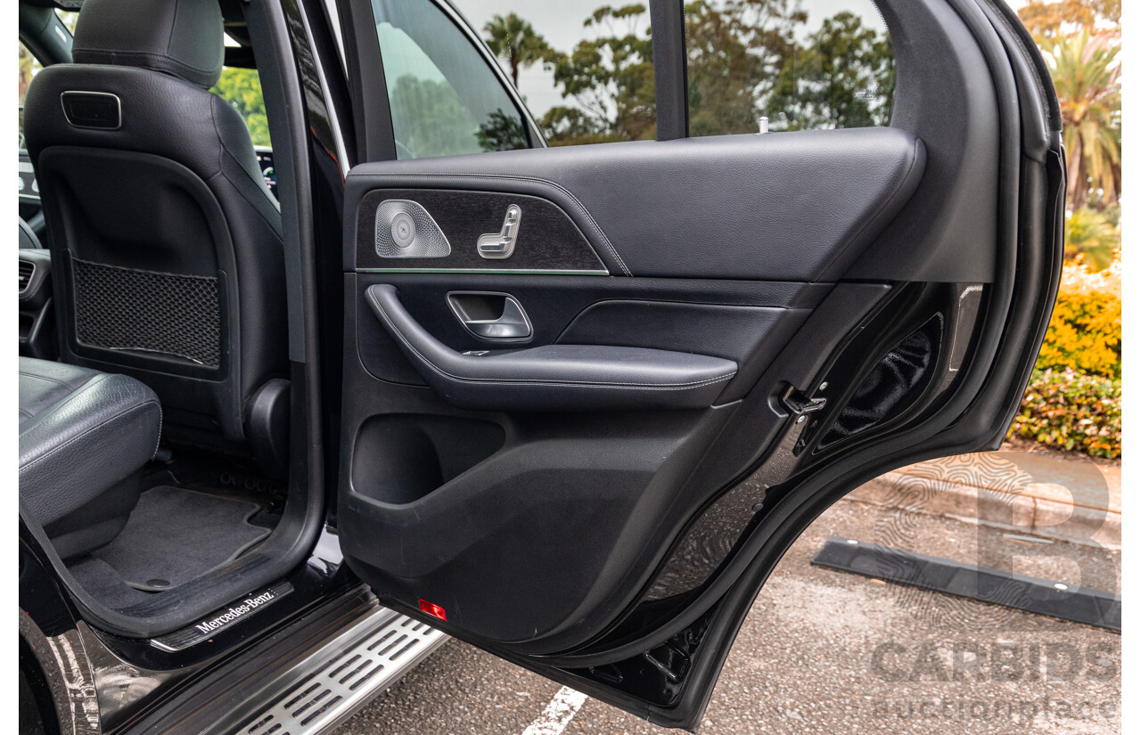 12/2019 Mercedes Benz GLE400d 4Matic (AWD) V167 MY20 4d Wagon Obsidian Black Metallic Twin Turbo Diesel V6 2.9L - 7 Seater