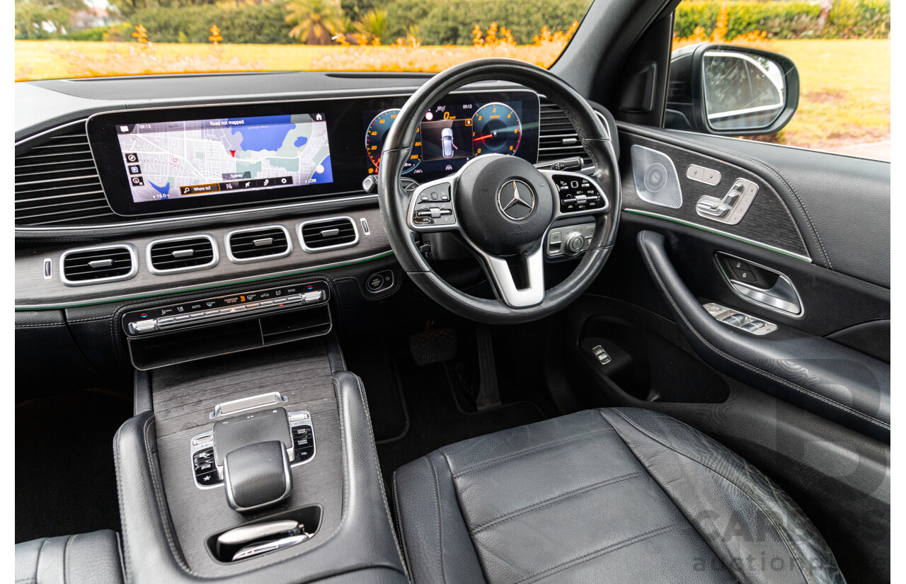 12/2019 Mercedes Benz GLE400d 4Matic (AWD) V167 MY20 4d Wagon Obsidian Black Metallic Twin Turbo Diesel V6 2.9L - 7 Seater