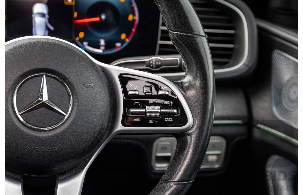 12/2019 Mercedes Benz GLE400d 4Matic (AWD) V167 MY20 4d Wagon Obsidian Black Metallic Twin Turbo Diesel V6 2.9L - 7 Seater