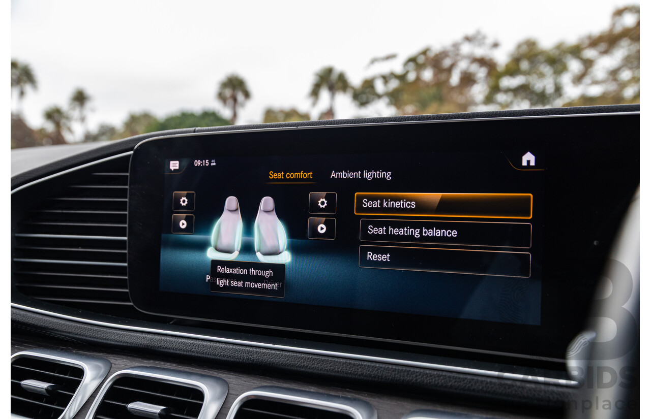 12/2019 Mercedes Benz GLE400d 4Matic (AWD) V167 MY20 4d Wagon Obsidian Black Metallic Twin Turbo Diesel V6 2.9L - 7 Seater