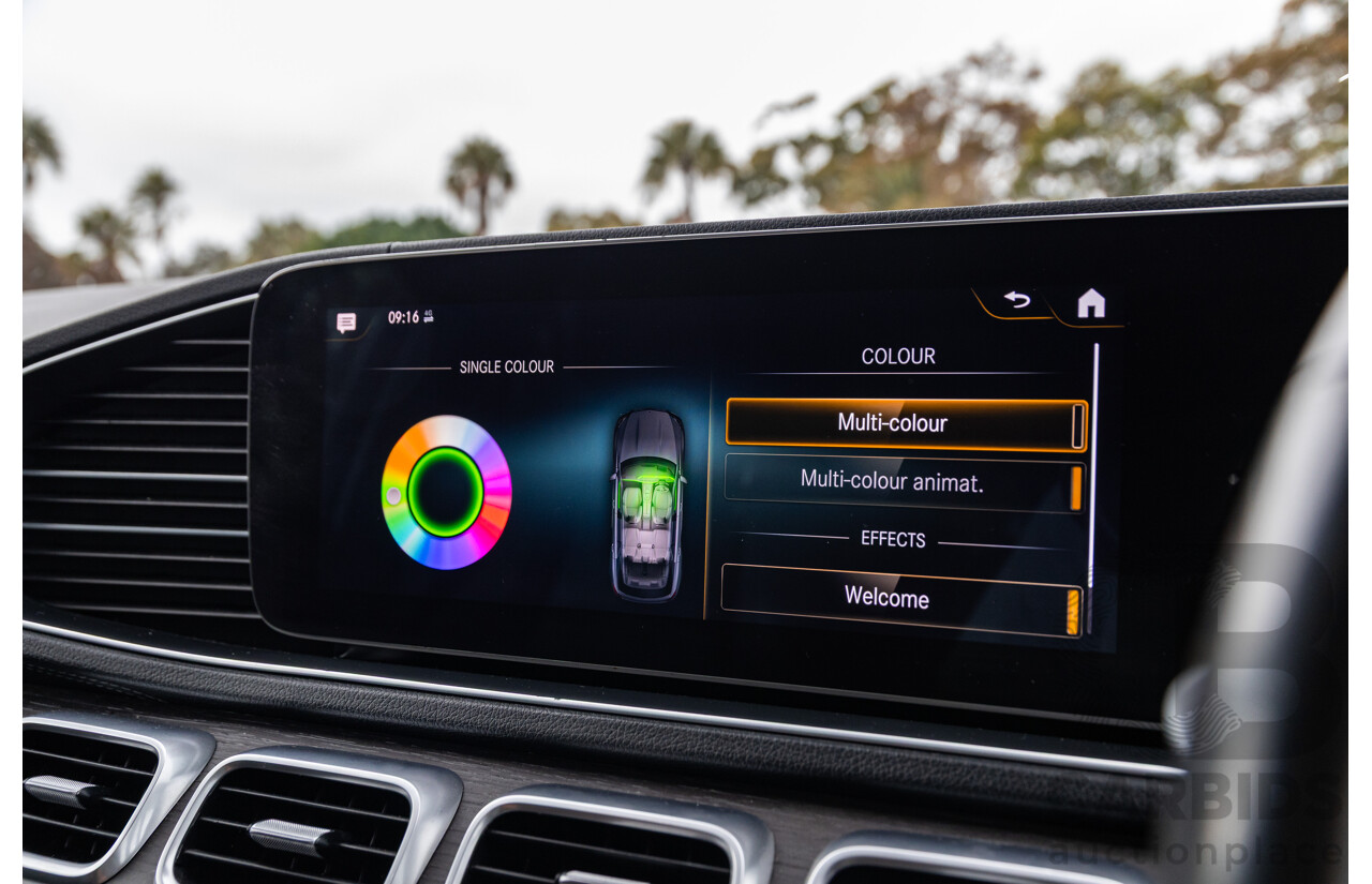 12/2019 Mercedes Benz GLE400d 4Matic (AWD) V167 MY20 4d Wagon Obsidian Black Metallic Twin Turbo Diesel V6 2.9L - 7 Seater