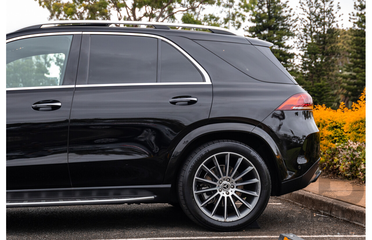 12/2019 Mercedes Benz GLE400d 4Matic (AWD) V167 MY20 4d Wagon Obsidian Black Metallic Twin Turbo Diesel V6 2.9L - 7 Seater