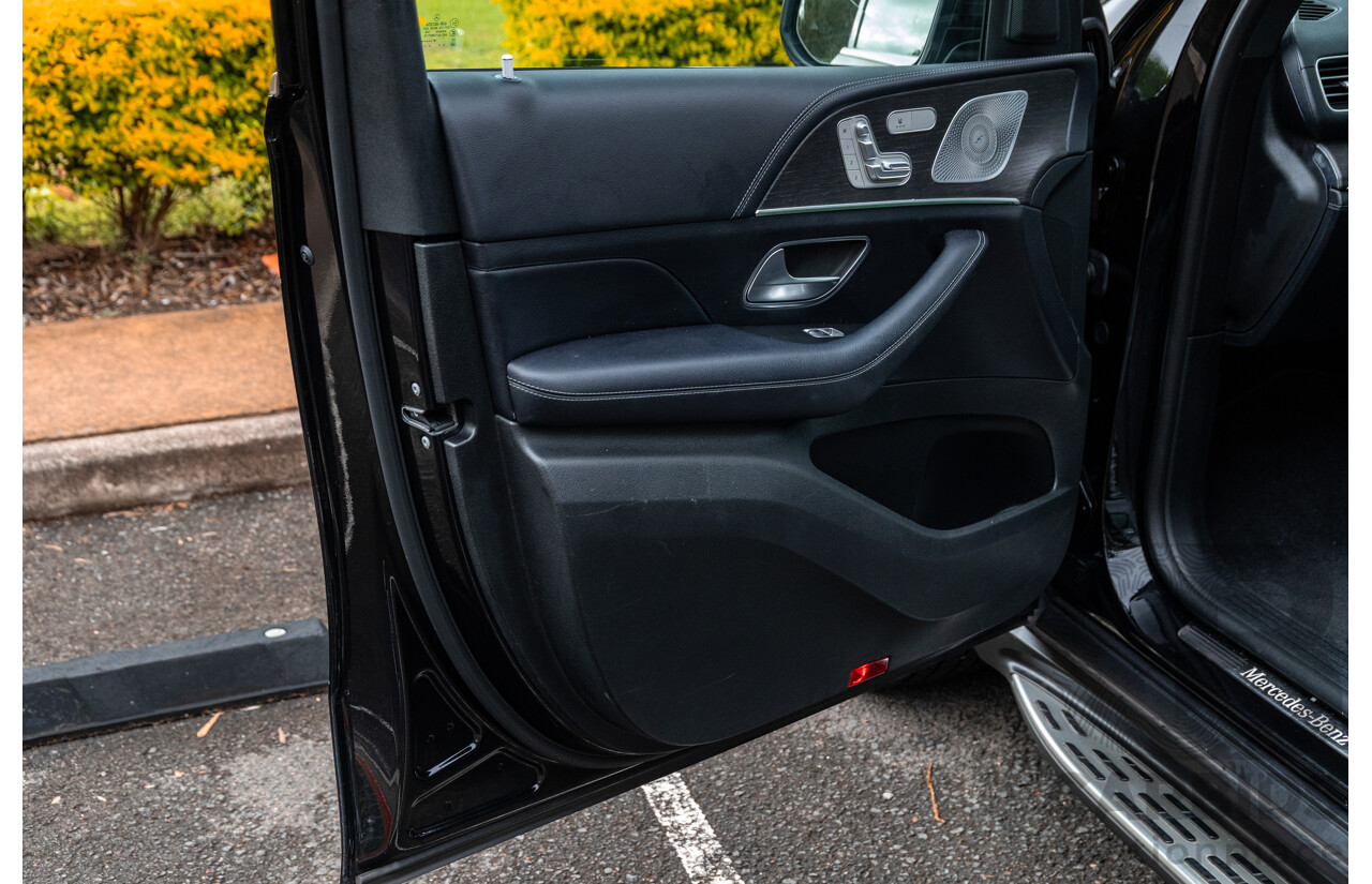 12/2019 Mercedes Benz GLE400d 4Matic (AWD) V167 MY20 4d Wagon Obsidian Black Metallic Twin Turbo Diesel V6 2.9L - 7 Seater