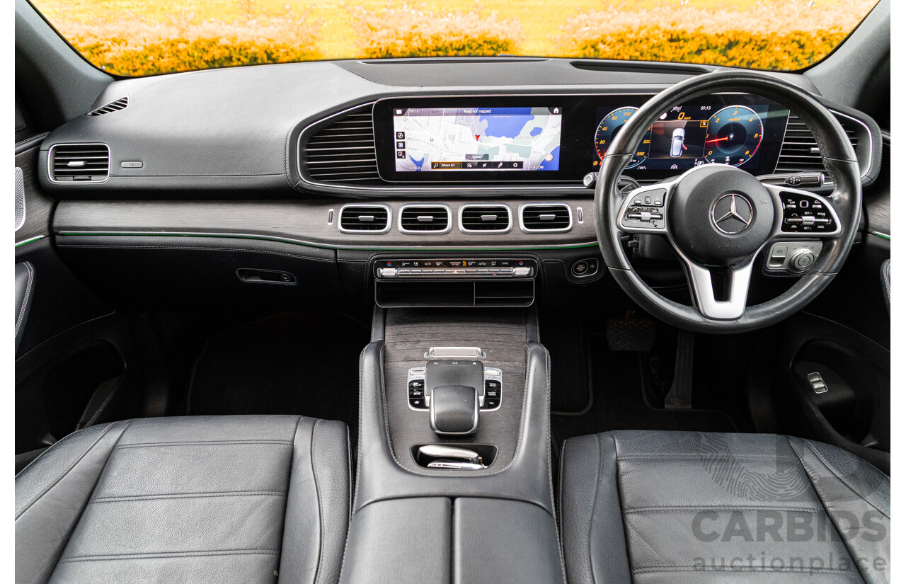 12/2019 Mercedes Benz GLE400d 4Matic (AWD) V167 MY20 4d Wagon Obsidian Black Metallic Twin Turbo Diesel V6 2.9L - 7 Seater