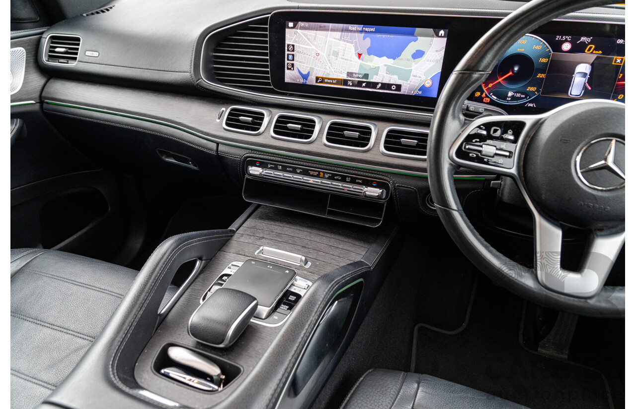 12/2019 Mercedes Benz GLE400d 4Matic (AWD) V167 MY20 4d Wagon Obsidian Black Metallic Twin Turbo Diesel V6 2.9L - 7 Seater