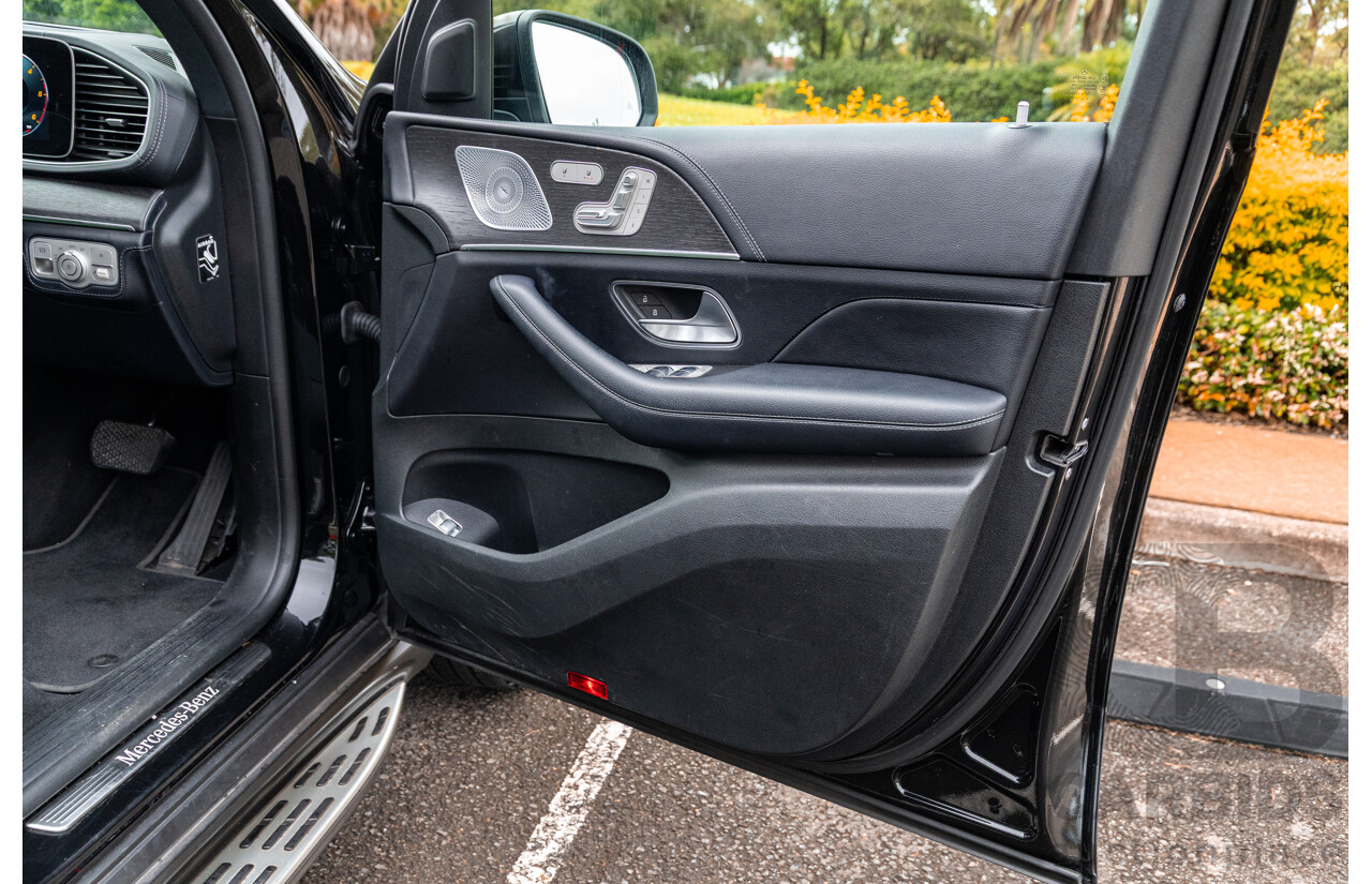 12/2019 Mercedes Benz GLE400d 4Matic (AWD) V167 MY20 4d Wagon Obsidian Black Metallic Twin Turbo Diesel V6 2.9L - 7 Seater