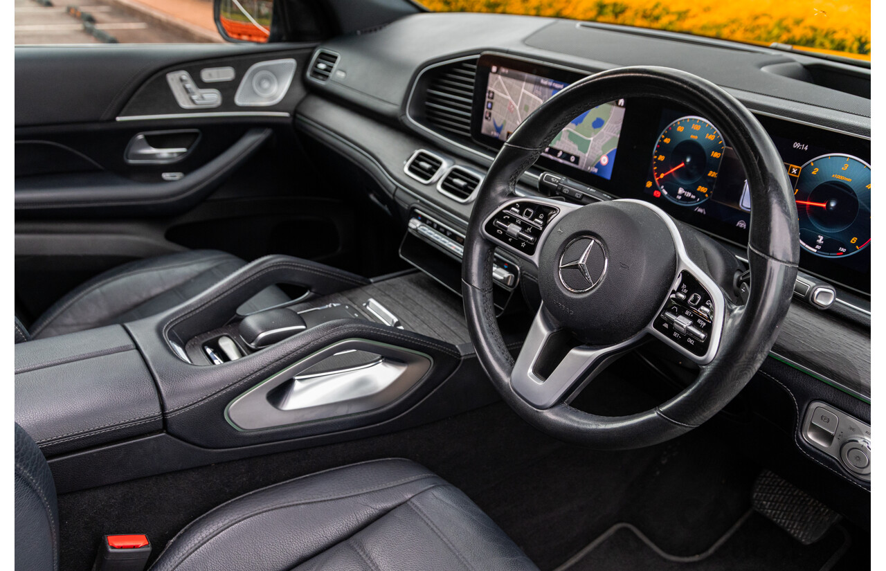 12/2019 Mercedes Benz GLE400d 4Matic (AWD) V167 MY20 4d Wagon Obsidian Black Metallic Twin Turbo Diesel V6 2.9L - 7 Seater
