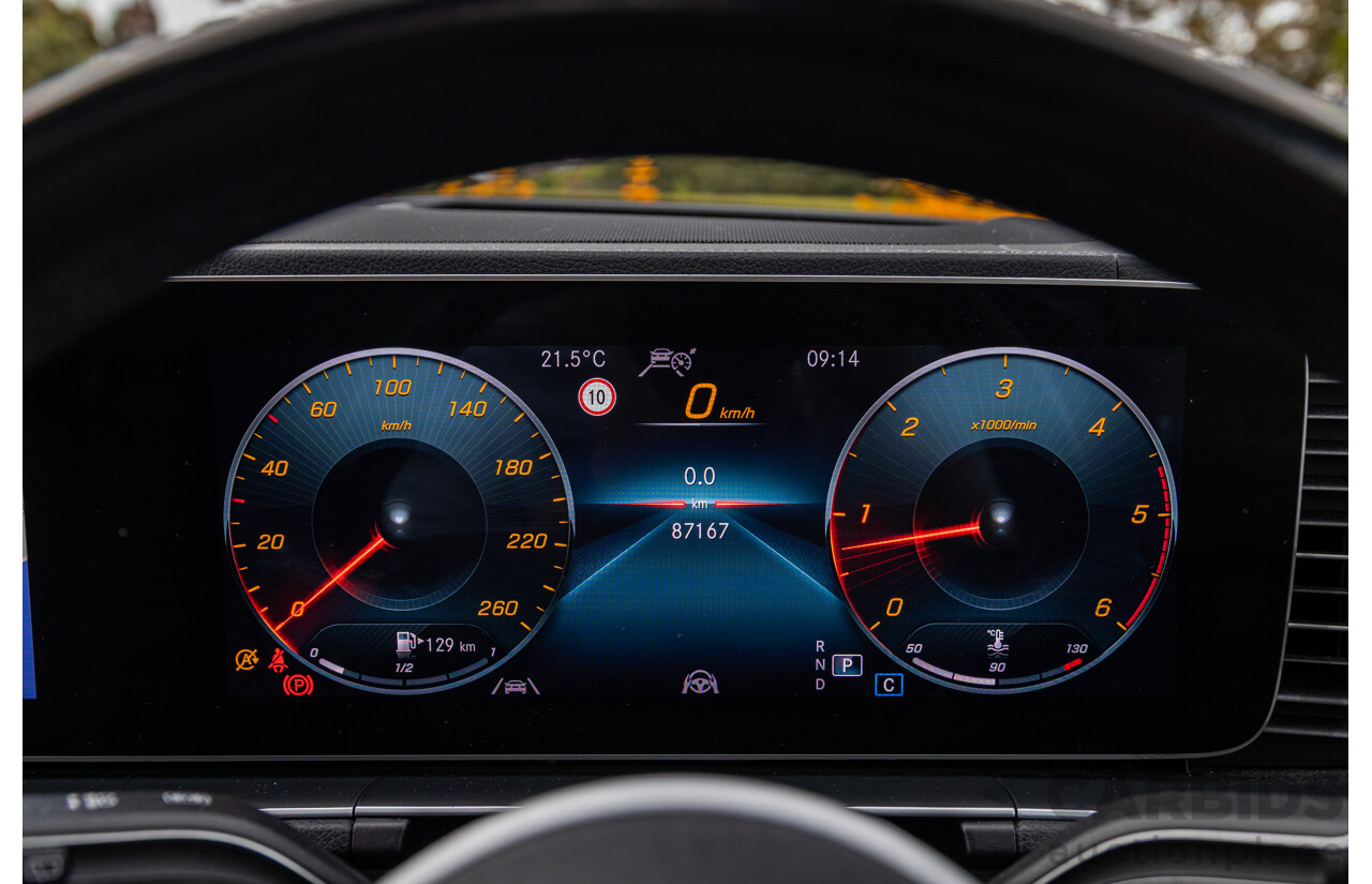 12/2019 Mercedes Benz GLE400d 4Matic (AWD) V167 MY20 4d Wagon Obsidian Black Metallic Twin Turbo Diesel V6 2.9L - 7 Seater