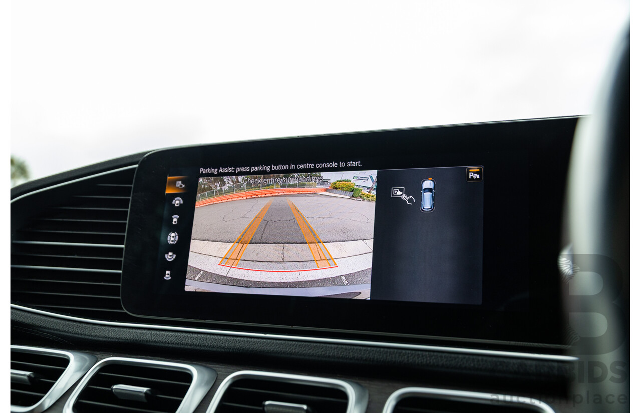 12/2019 Mercedes Benz GLE400d 4Matic (AWD) V167 MY20 4d Wagon Obsidian Black Metallic Twin Turbo Diesel V6 2.9L - 7 Seater