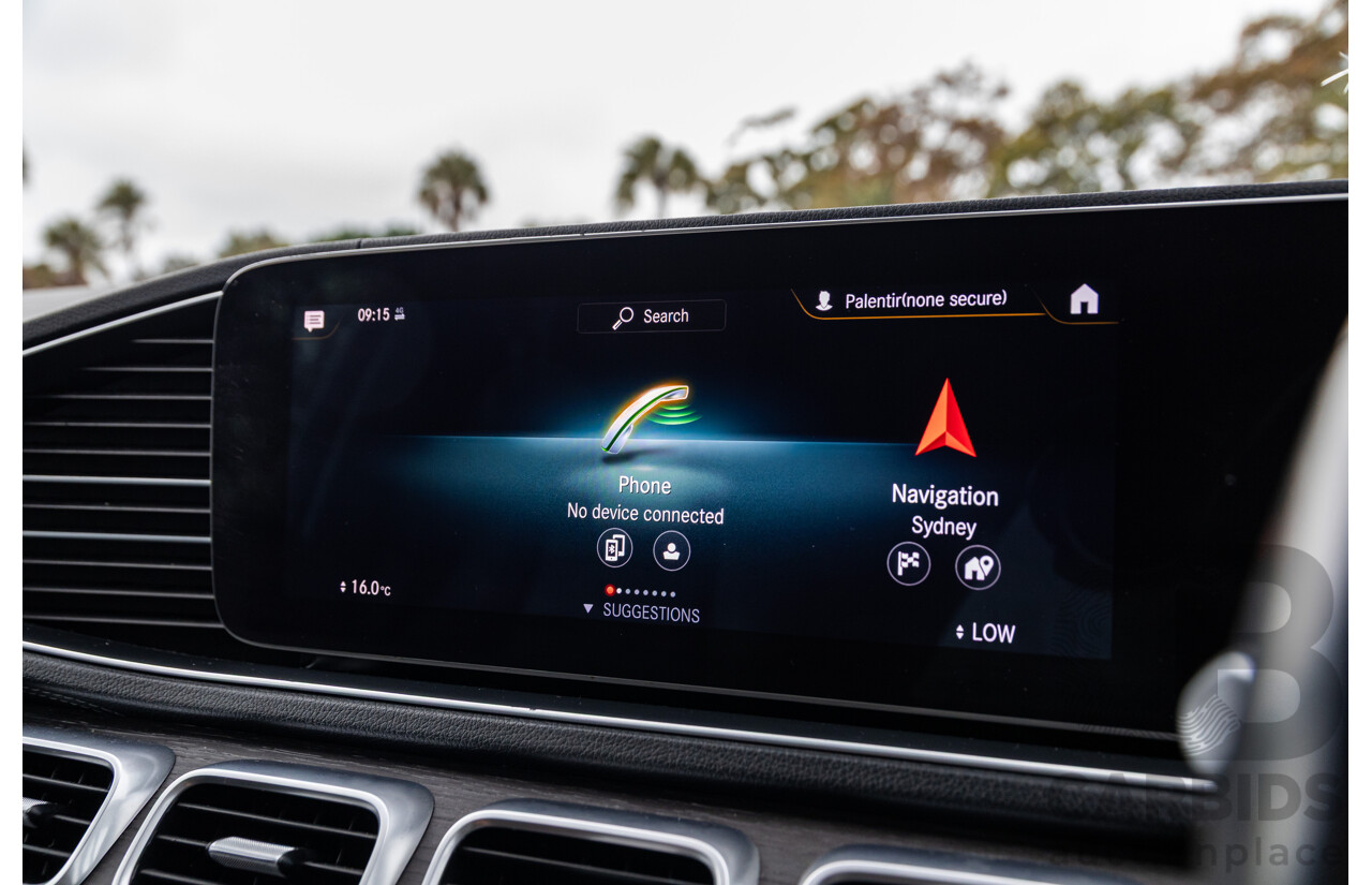 12/2019 Mercedes Benz GLE400d 4Matic (AWD) V167 MY20 4d Wagon Obsidian Black Metallic Twin Turbo Diesel V6 2.9L - 7 Seater