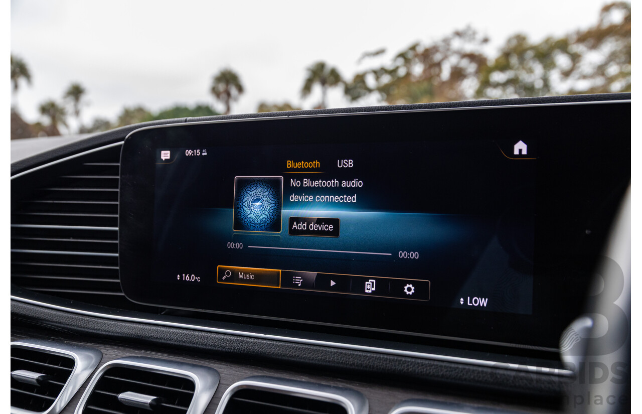 12/2019 Mercedes Benz GLE400d 4Matic (AWD) V167 MY20 4d Wagon Obsidian Black Metallic Twin Turbo Diesel V6 2.9L - 7 Seater