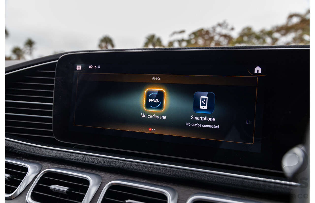 12/2019 Mercedes Benz GLE400d 4Matic (AWD) V167 MY20 4d Wagon Obsidian Black Metallic Twin Turbo Diesel V6 2.9L - 7 Seater