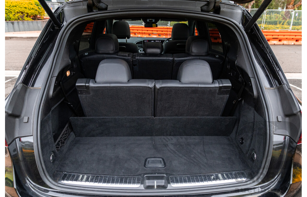 12/2019 Mercedes Benz GLE400d 4Matic (AWD) V167 MY20 4d Wagon Obsidian Black Metallic Twin Turbo Diesel V6 2.9L - 7 Seater