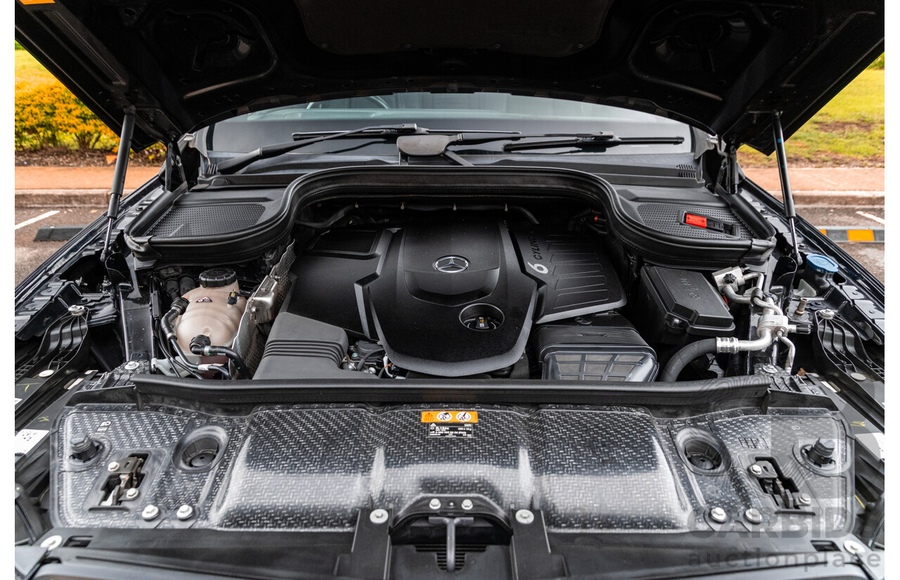 12/2019 Mercedes Benz GLE400d 4Matic (AWD) V167 MY20 4d Wagon Obsidian Black Metallic Twin Turbo Diesel V6 2.9L - 7 Seater