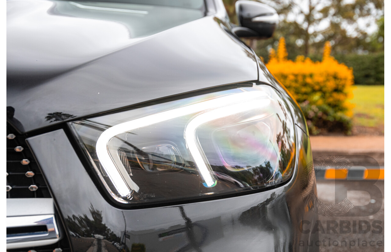 12/2019 Mercedes Benz GLE400d 4Matic (AWD) V167 MY20 4d Wagon Obsidian Black Metallic Twin Turbo Diesel V6 2.9L - 7 Seater