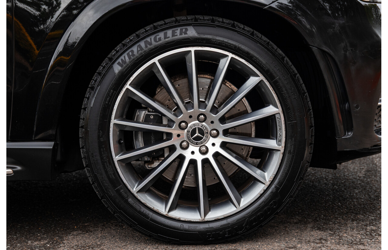12/2019 Mercedes Benz GLE400d 4Matic (AWD) V167 MY20 4d Wagon Obsidian Black Metallic Twin Turbo Diesel V6 2.9L - 7 Seater