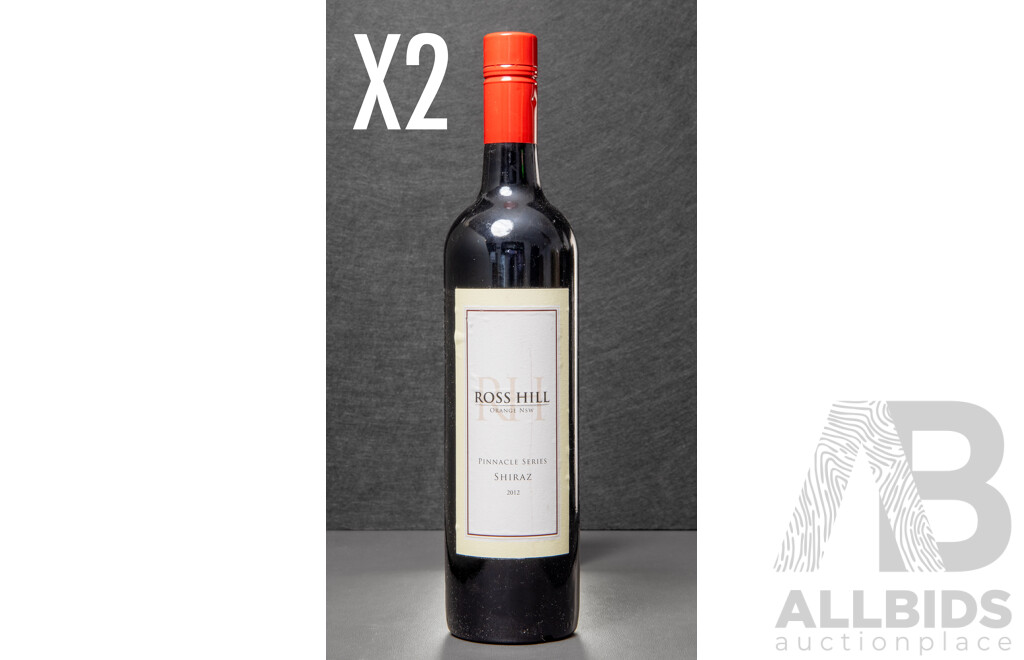 Ross Hill Pinnacle Series Shiraz Vintage 2012 X 2