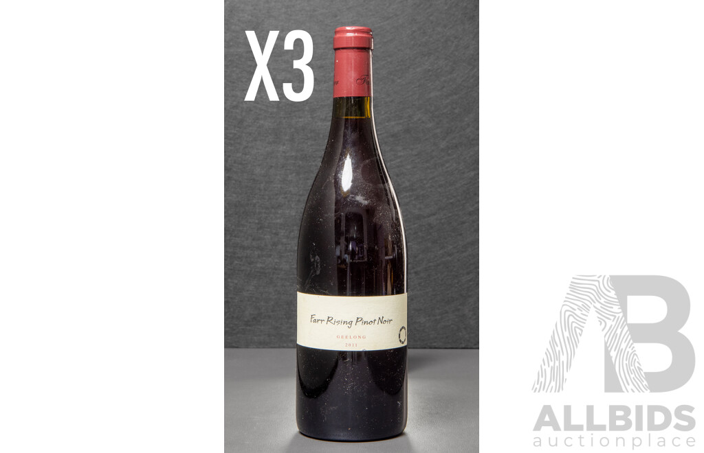 Farr Rising Pinot Noir Vintage 2011 X 3