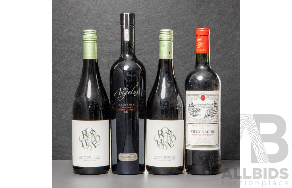 Drinking Parcel of Four Various Red Wines (4)