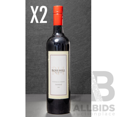 Ross Hill Pinnacle Series Shiraz Vintage 2012 X 2