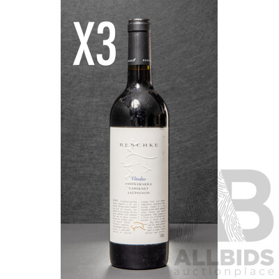 Reschke Vitulus Cabernet Sauvignon Vintage 2009 X 3