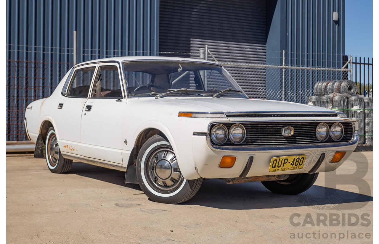 11/1971 Toyota Crown SE MS65 4d Sedan White 2.6L