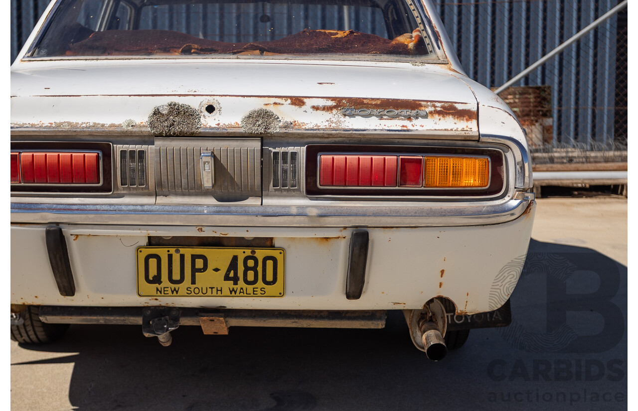 11/1971 Toyota Crown SE MS65 4d Sedan White 2.6L