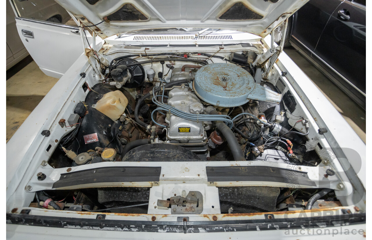 11/1971 Toyota Crown SE MS65 4d Sedan White 2.6L