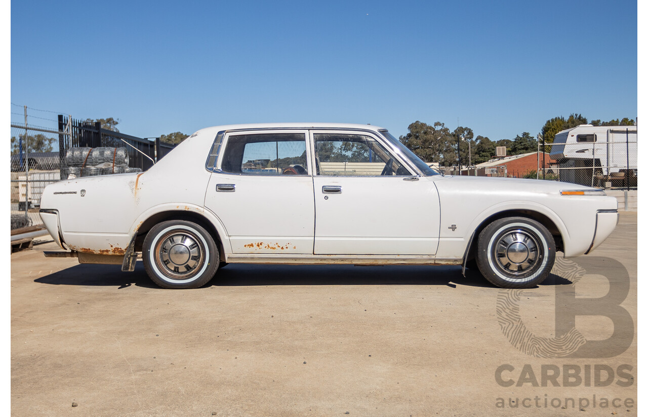 11/1971 Toyota Crown SE MS65 4d Sedan White 2.6L